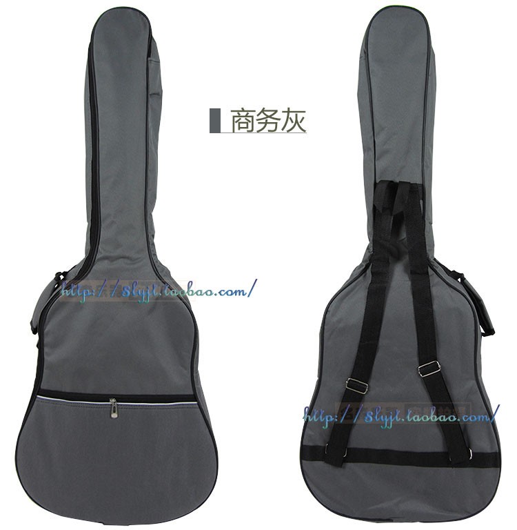 余豹(個體經營)特價促銷 39-41寸加厚海綿雙肩吉他包，多色可選